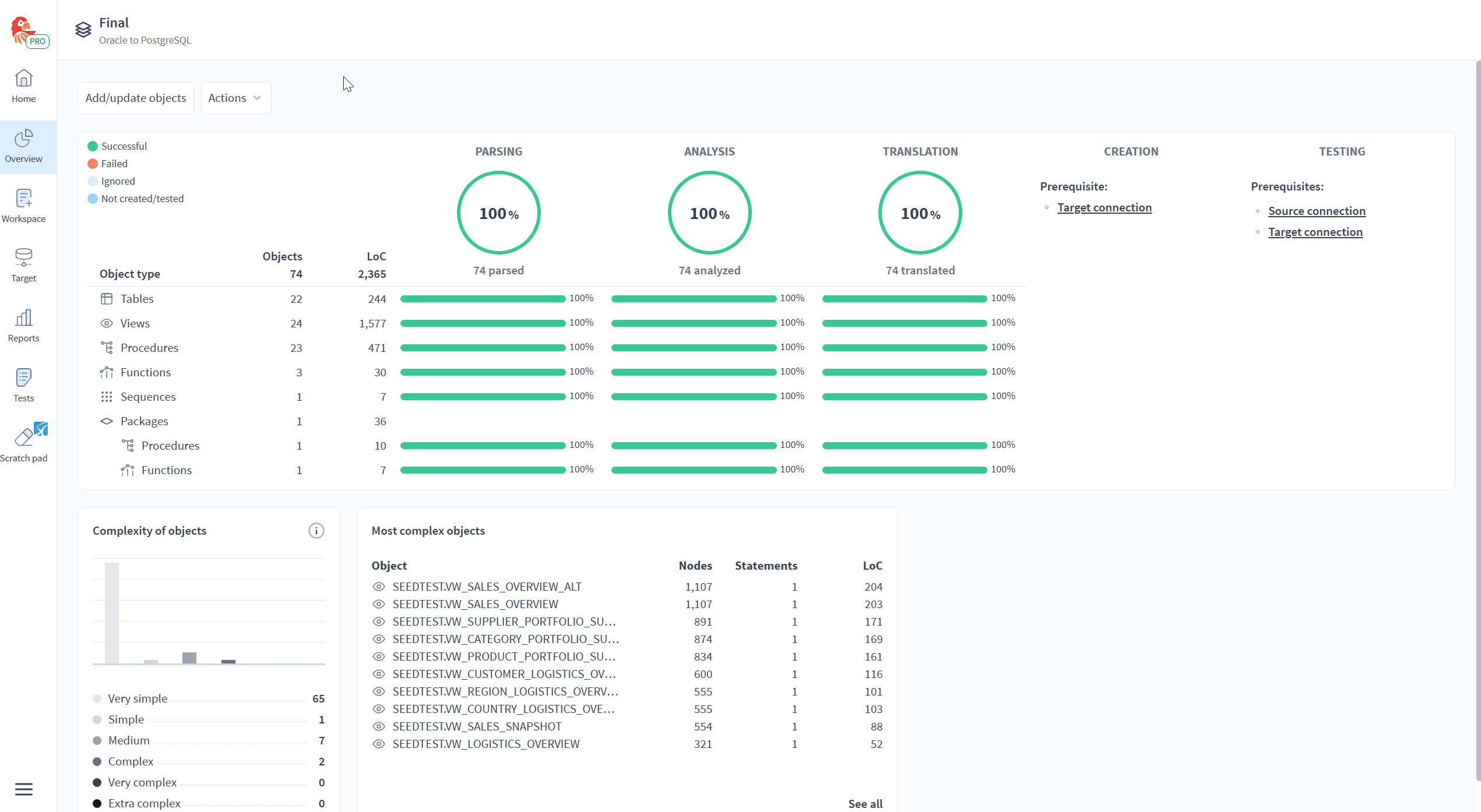 SQL Tran screenshot